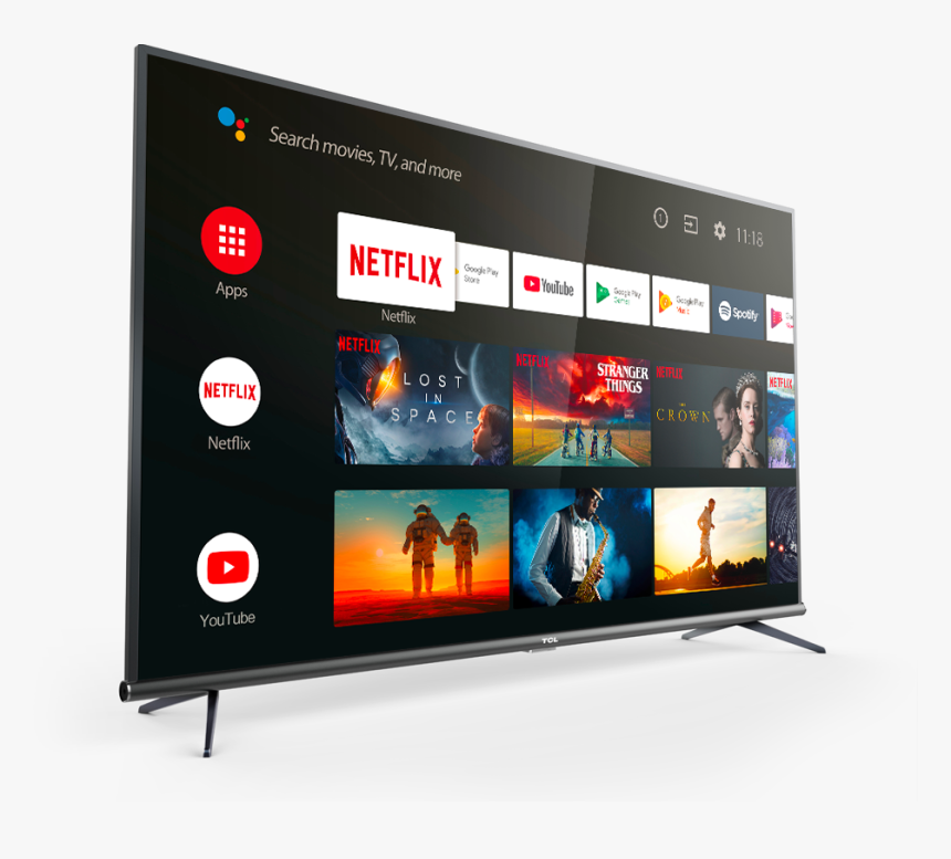 Android Tv For Easy And Unlimited Entertainment - Tcl 50ep640, HD Png Download