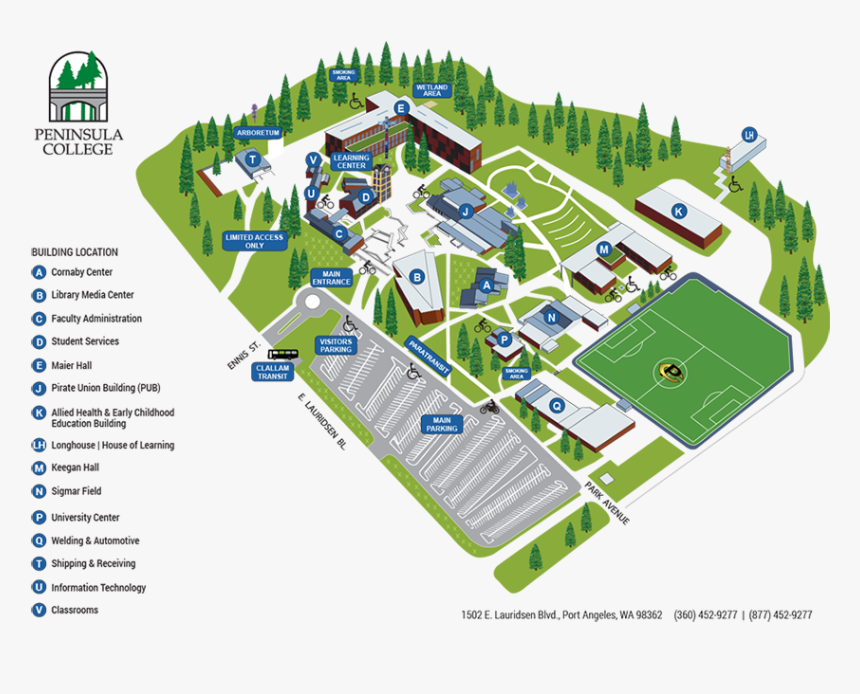 Peninsula College Port Angeles, HD Png Download