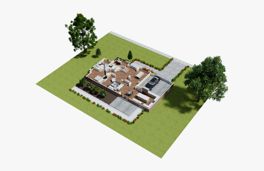 Floor Plan Scene 6 - Floor Plan, HD Png Download