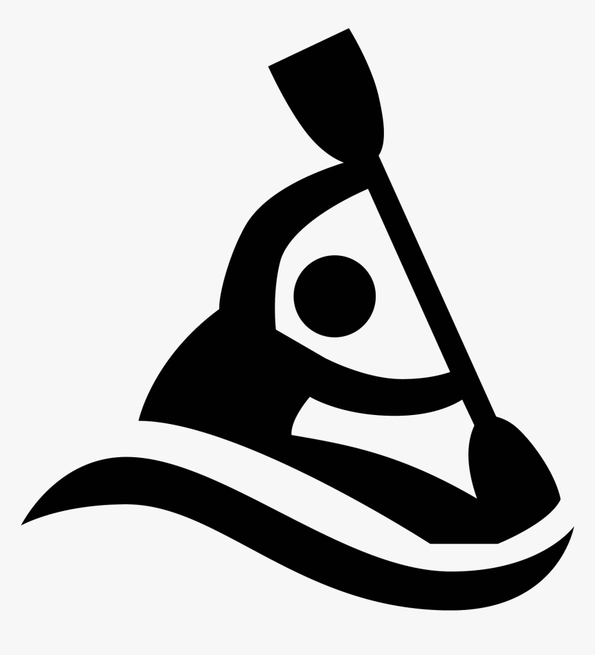 Kayak Clip Art , Png Download - Icon Canoeing Png, Transparent Png