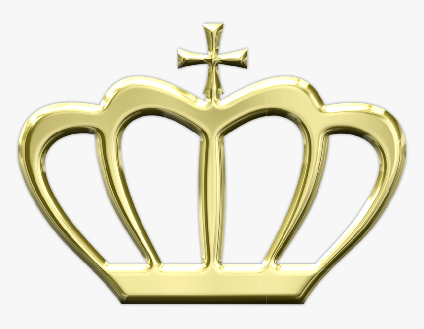 Transparent Silver Crown Png - Gold Queen Crown Clipart Transparent Background, Png Download