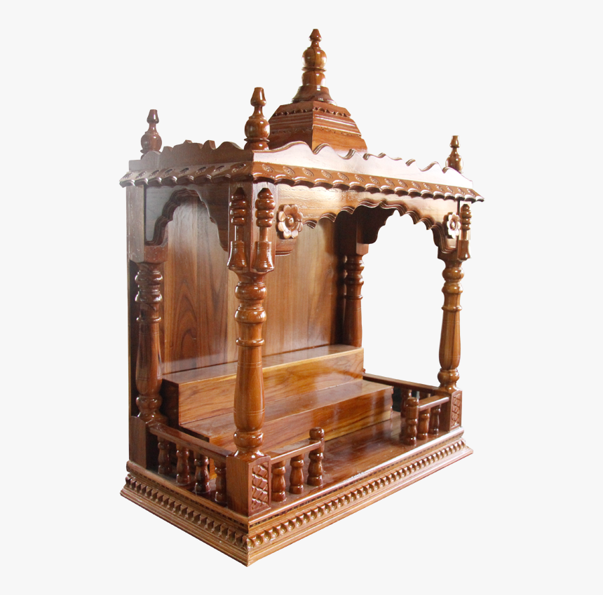Wooden Temple For Home Online, HD Png Download
