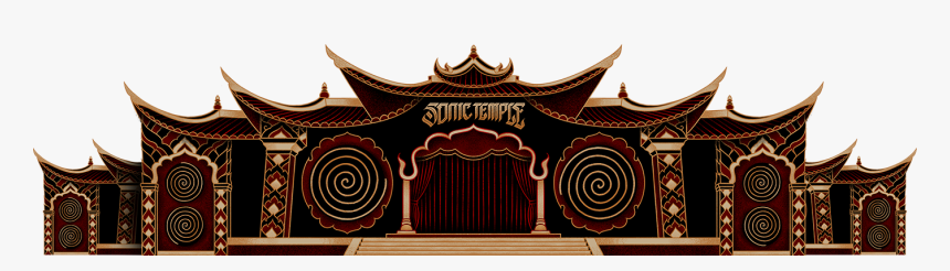 Sonic Temple Footer Art - Stage, HD Png Download