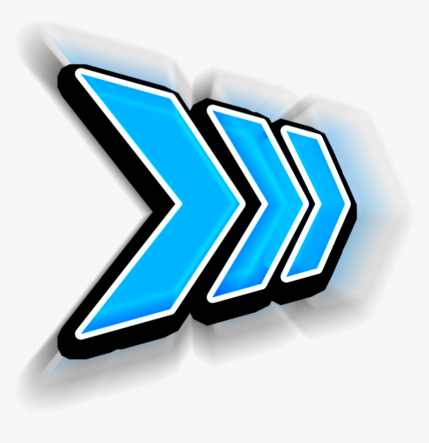 Arrow Design Png Blue, Transparent Png