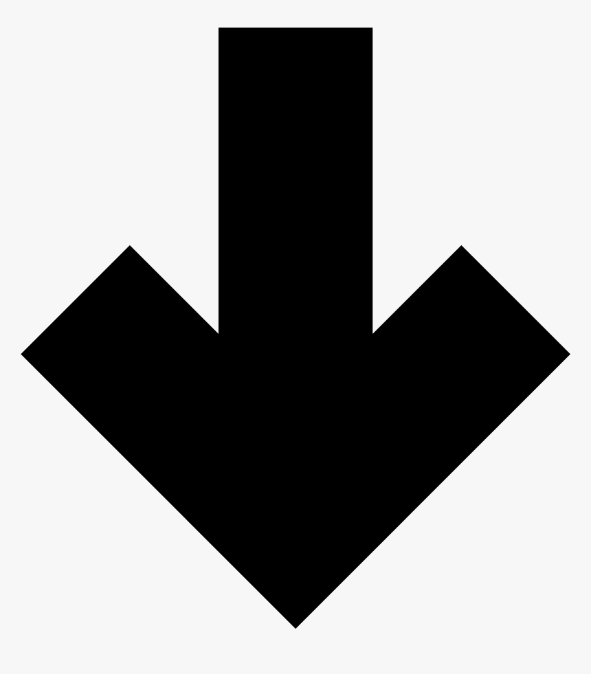 Down Arrow Png, Transparent Png