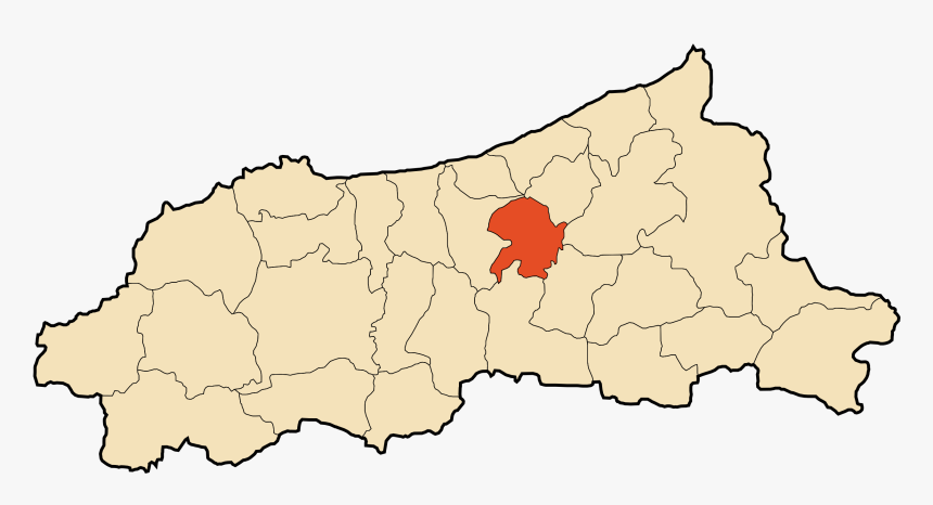 Dz 18 Bordj Thar - Map, HD Png Download