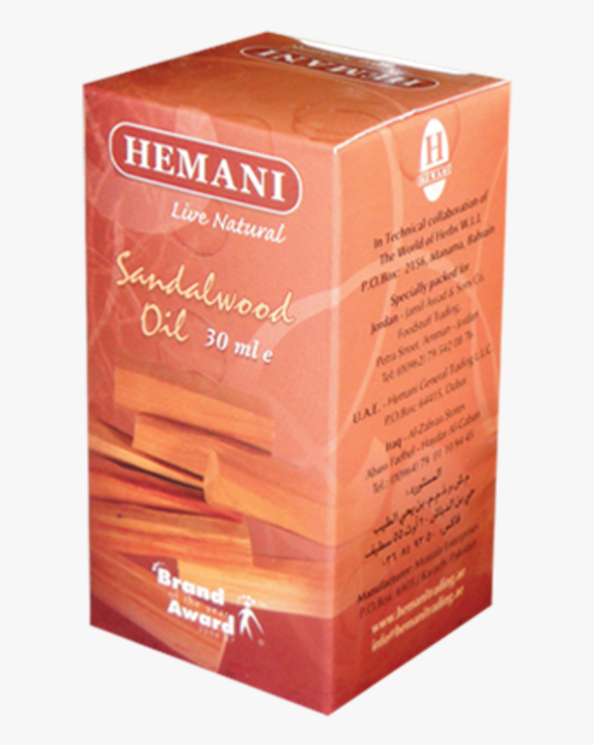 Hemani Sandalwood Oil 30ml - Bois De Santal En Arabe, HD Png Download