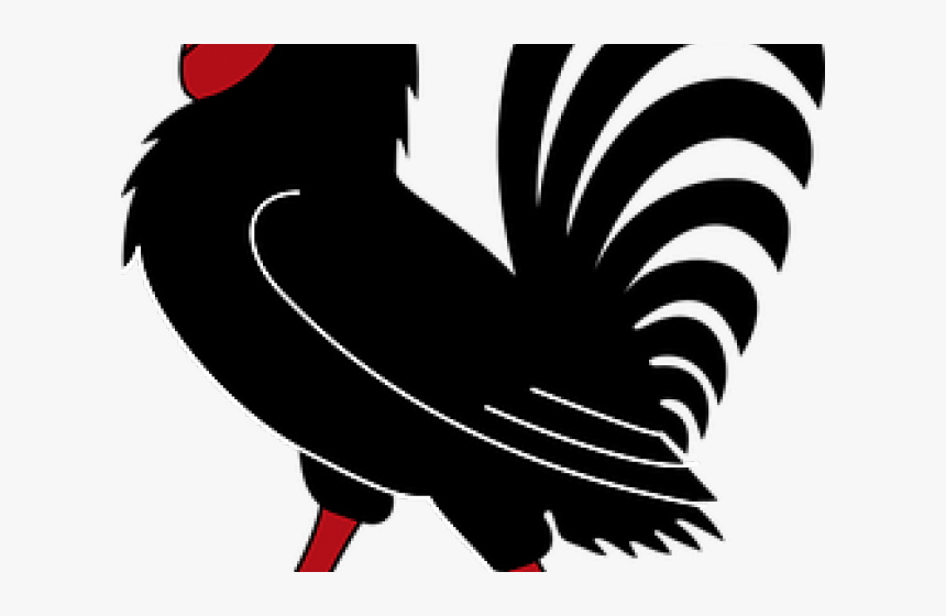 Transparent Hen And Rooster Clipart - Big Black Cock Rooster, HD Png Download