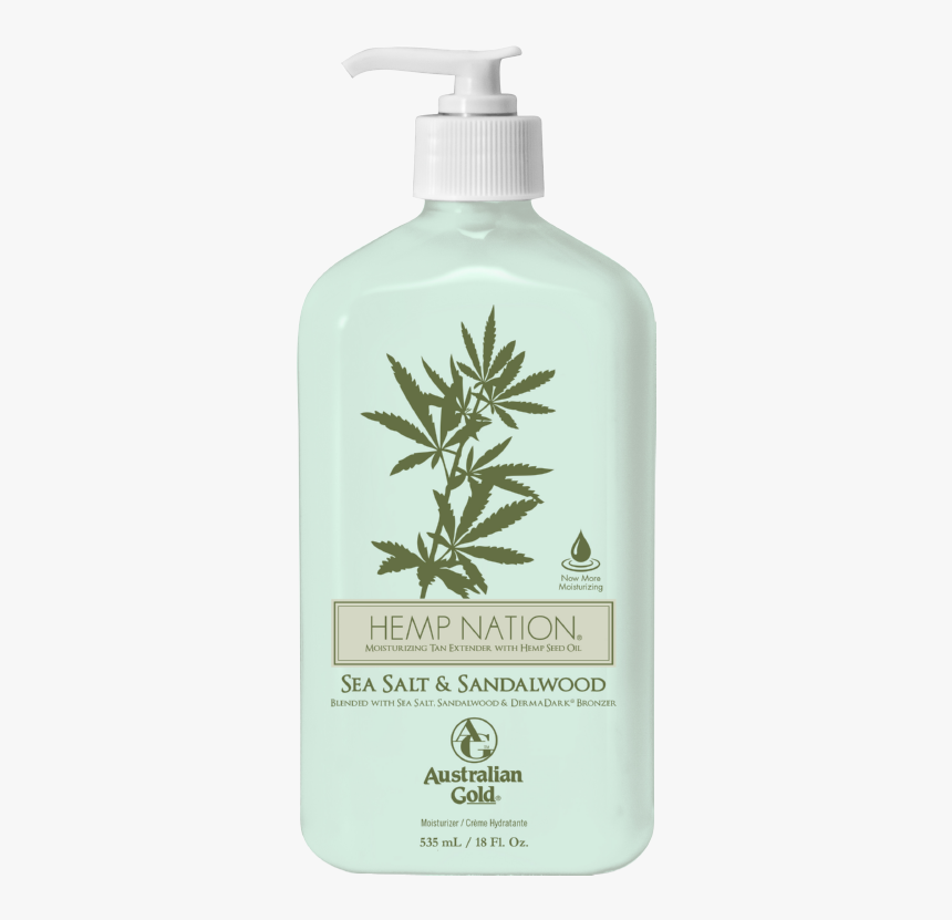 Hemp Nation Sea Salt & Sandalwood - Hemp Nation Sea Salt & Sandalwood, HD Png Download