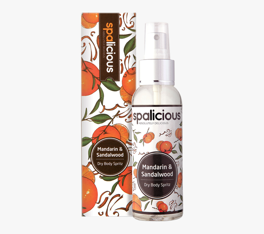 Mandarin & Sandalwood Dry Body Spritz - Vodka, HD Png Download