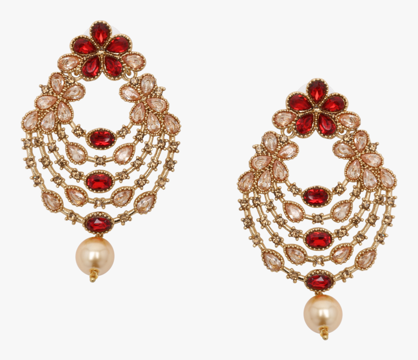 Mehndi Chand Earrings - Earrings, HD Png Download