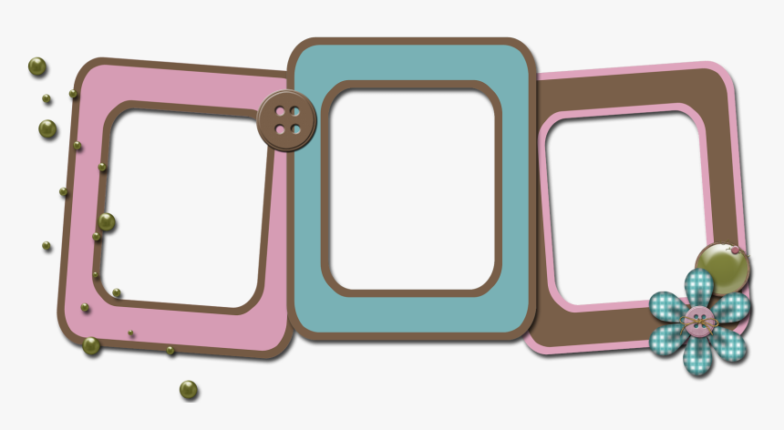 Scrapbook Frames Png - Text Box For Scrap Book, Transparent Png