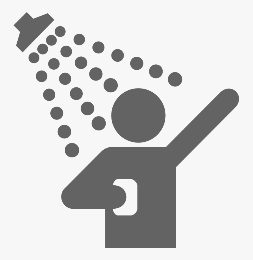 Shower Bathroom Computer Icons Bathtub Clip Art - Shower Clip Art, HD Png Download