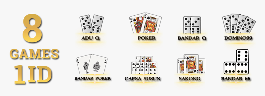 8 Game Poker Png, Transparent Png
