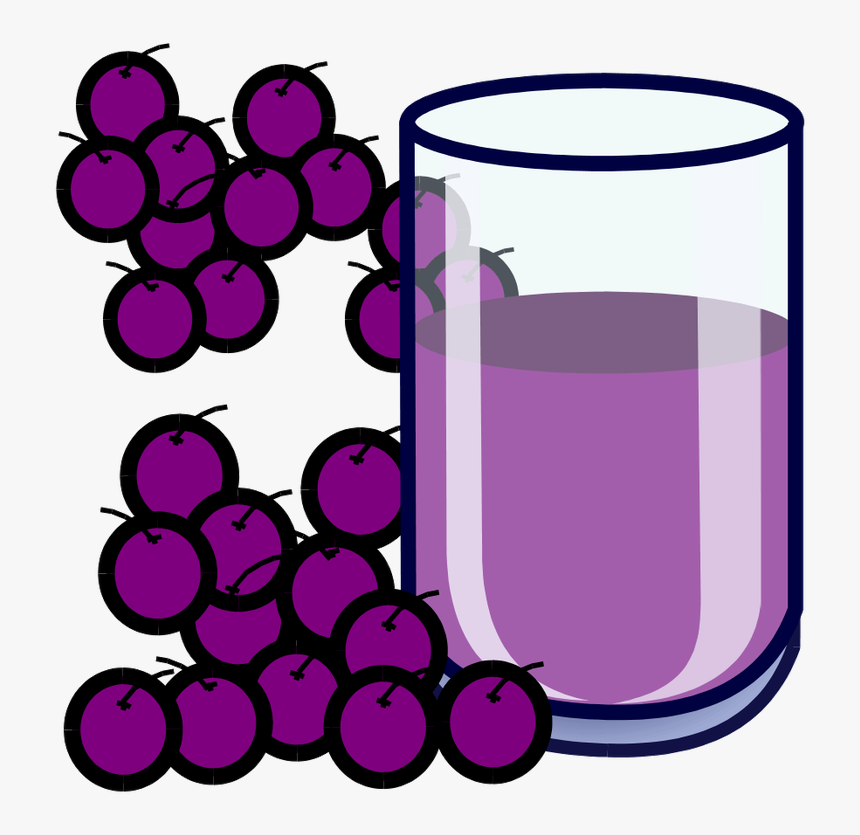 Transparent Drink Clipart Grape Juice Clipart Png, Png Download