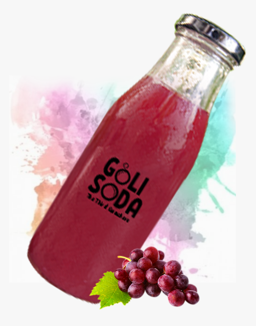 Arabian Pulpy Grape Juice - Goli Soda Bottle Png, Transparent Png