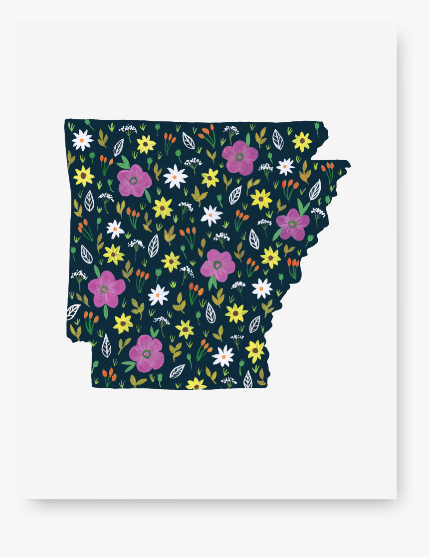Arkansas Print - Pansy, HD Png Download