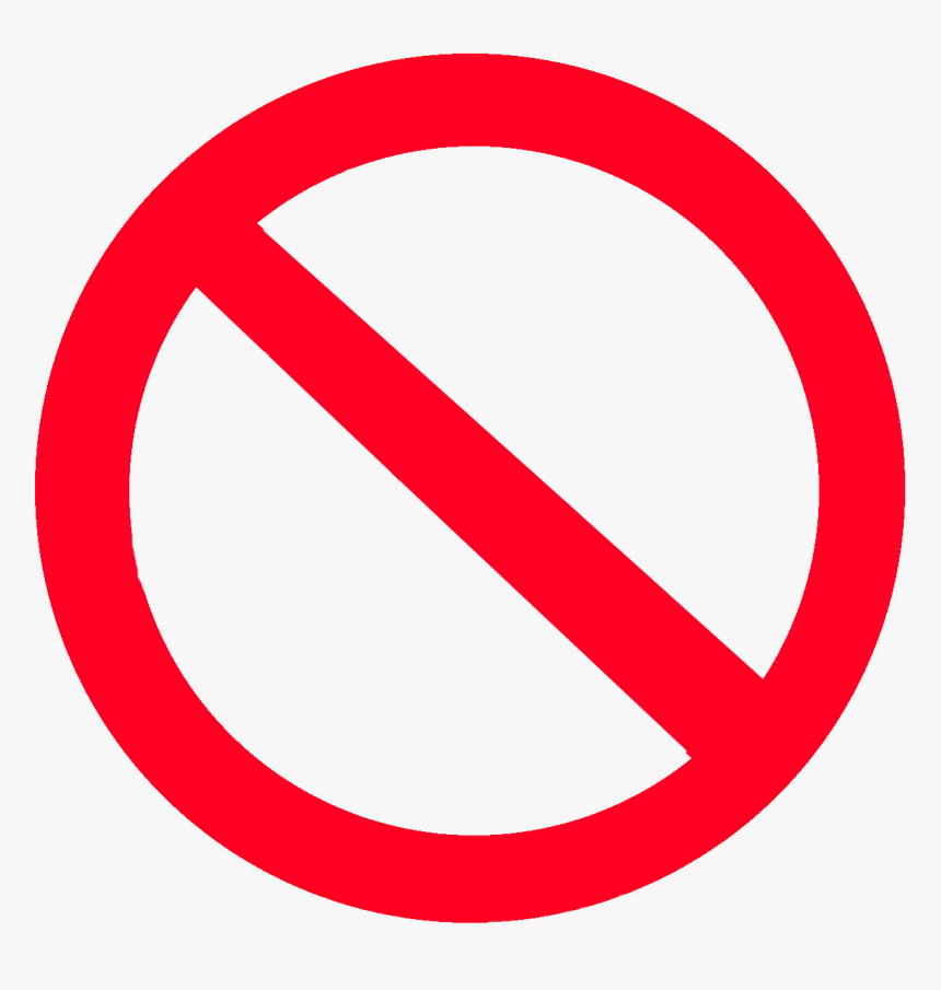 No Symbol Png, Transparent Png