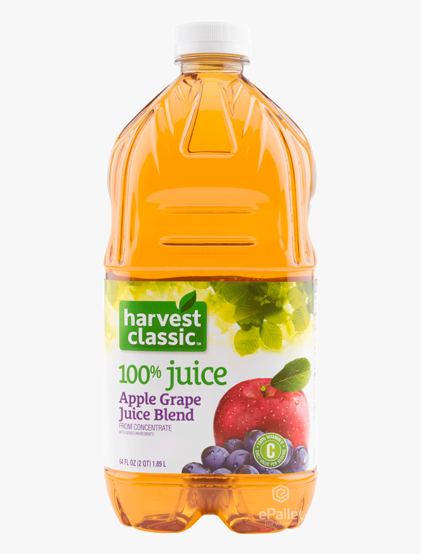 Apple Grape Juice Blend Epallet Png Juice Box True - Strawberry, Transparent Png
