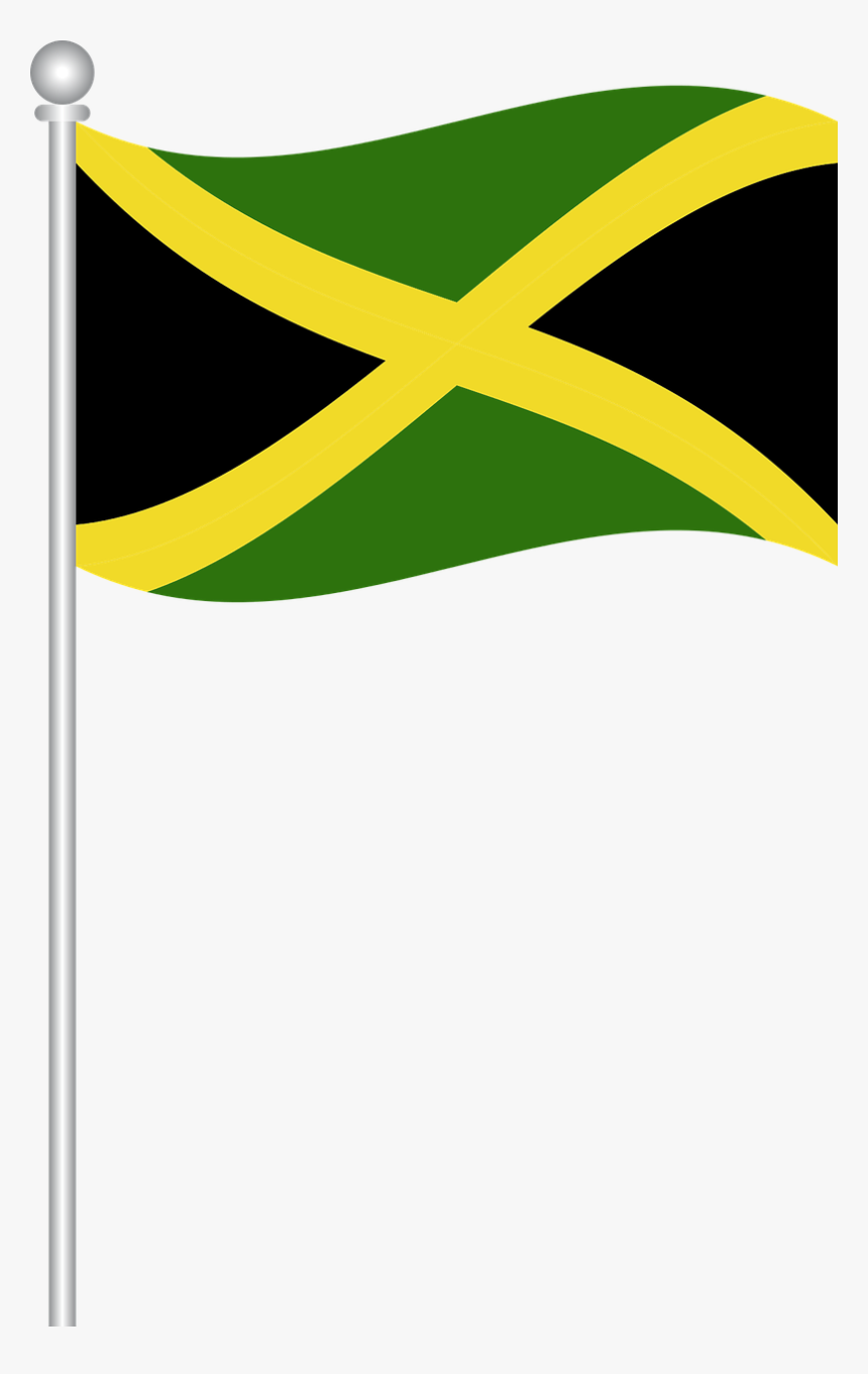 Jamaican Flag No Background, HD Png Download