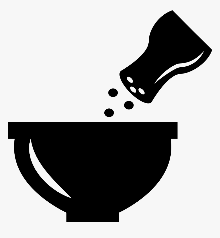 Salty Food In A Bowl - Food Flavour Icon, HD Png Download