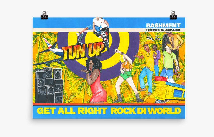 Robin Clare Jamaica Bashment Print - Banner, HD Png Download