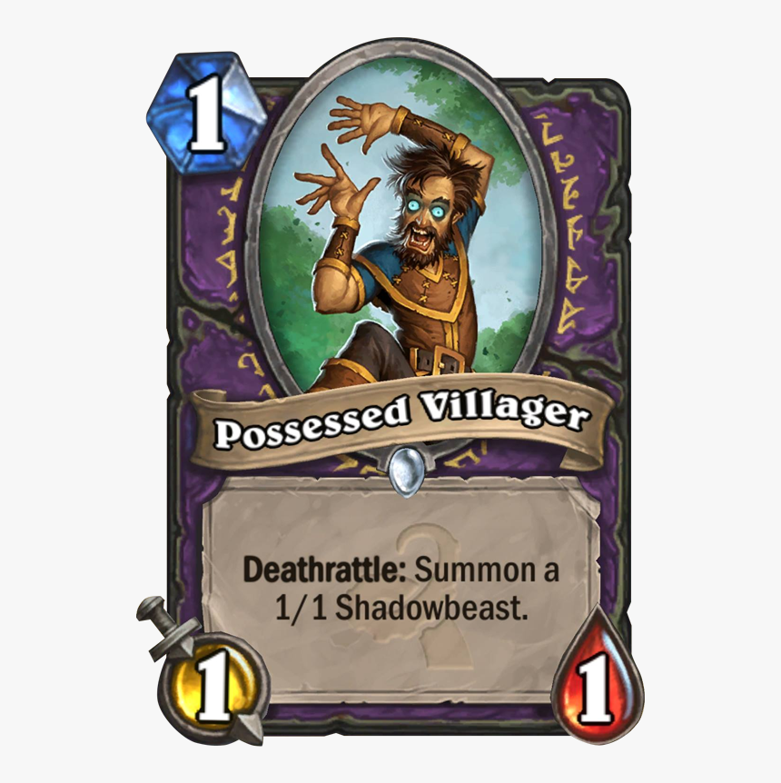 Possessed Villager Hearthstone, HD Png Download