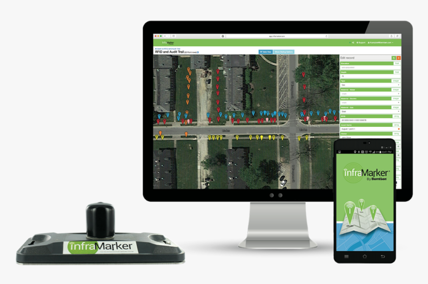 Inframarker Group Phone Tag Computer Transparent3 Noac - Inframarker, HD Png Download