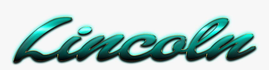 Lincoln Name Logo Png - Graphic Design, Transparent Png