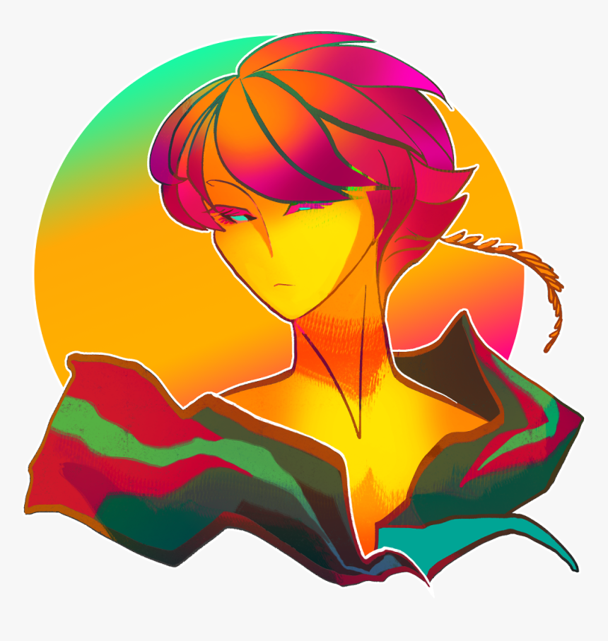 Ruderubicante - 
“sarienne - Sylvari Daredevil
” - Illustration, HD Png Download