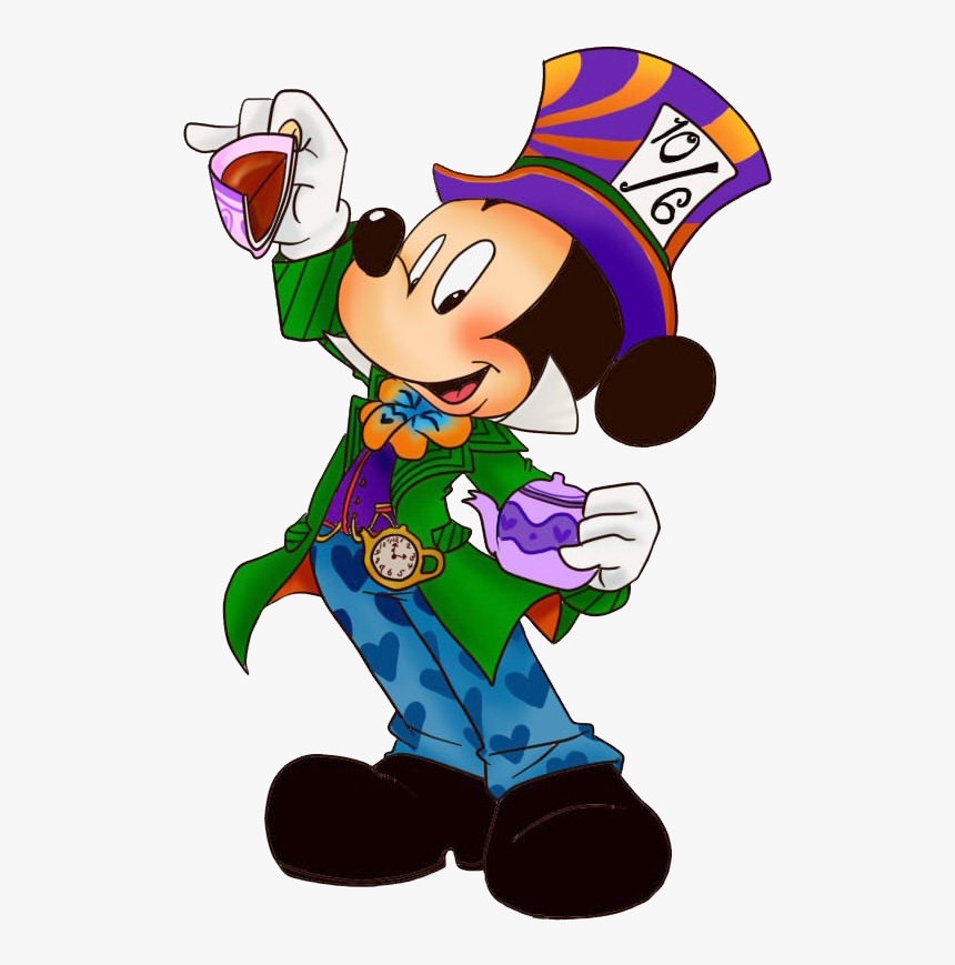 Mickey Mouse As Mad Hatter, HD Png Download