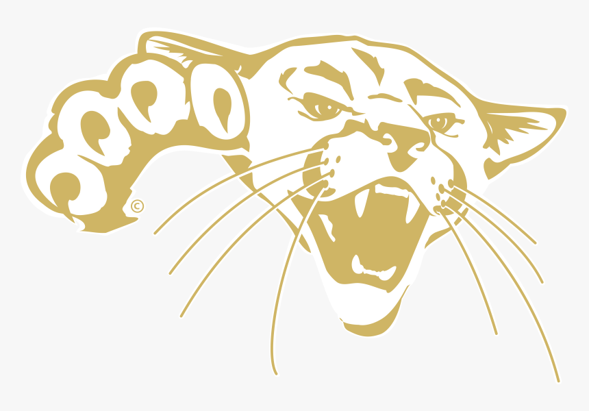 Transparent Cougar Logo Png - Barton Community College Cougars, Png Download