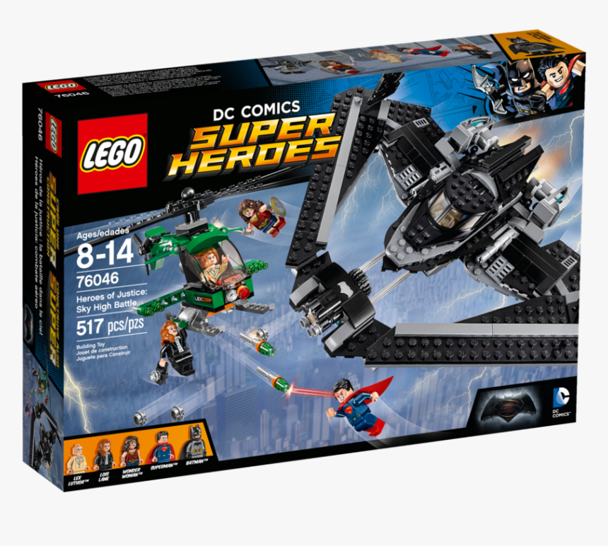 Lego Batman Vs Superman Set 76046, HD Png Download