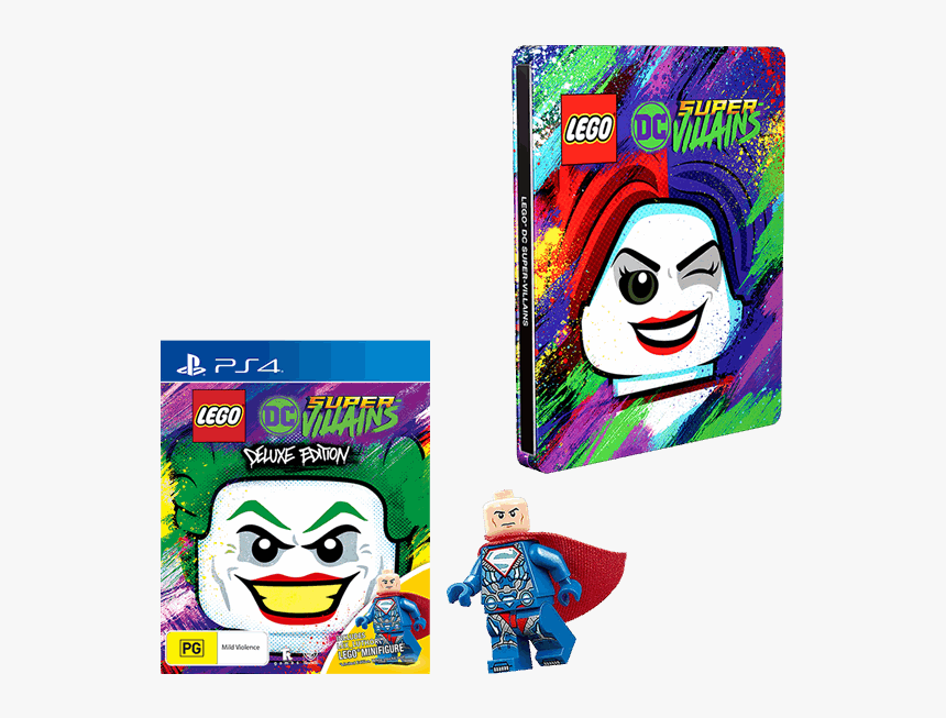 Ps4 Dc Super Villains, HD Png Download