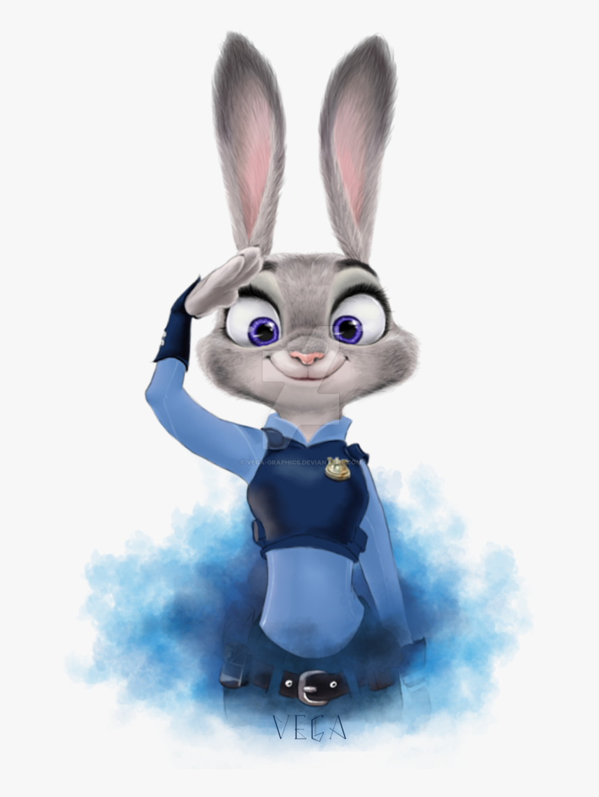 Officer Judy Hopps By Vega Www - Judy Hopps Png, Transparent Png