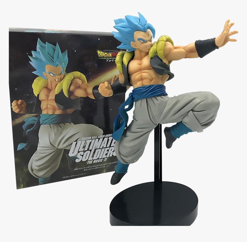 Gogeta Blue Ultimate Soldier Figure, HD Png Download