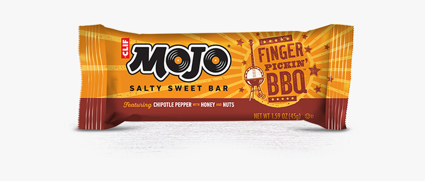 Fingerpickin - Clif Mojo Bar Bbq, HD Png Download