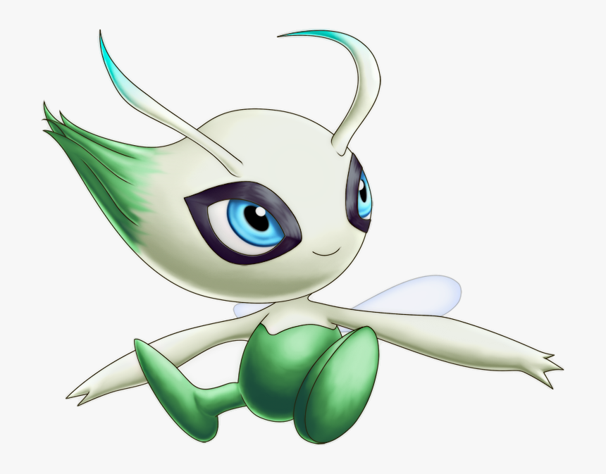 Celebi And Jirachi Legend, HD Png Download
