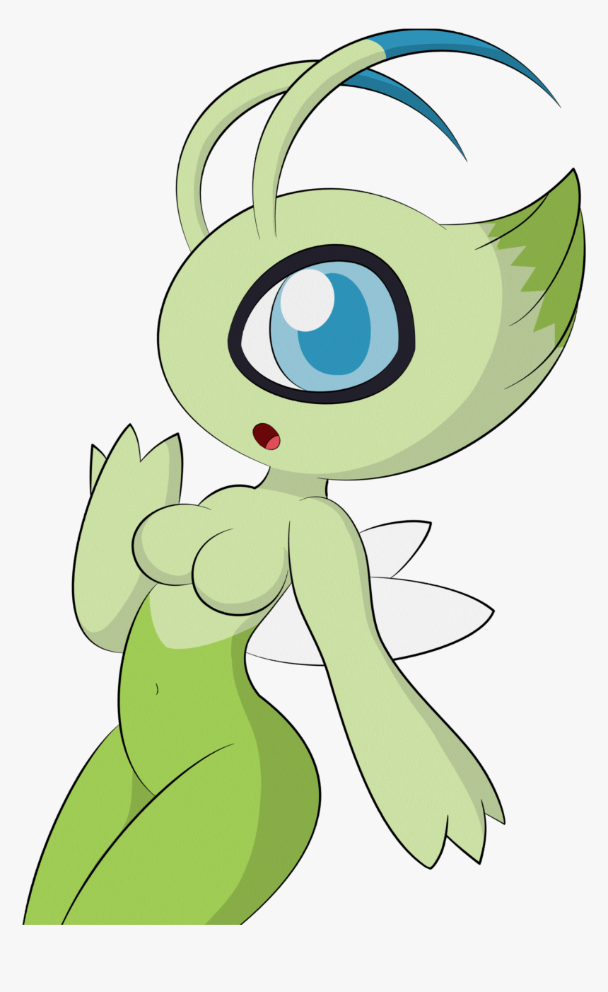 Celebi - Pokemon Anthro Celebi, HD Png Download