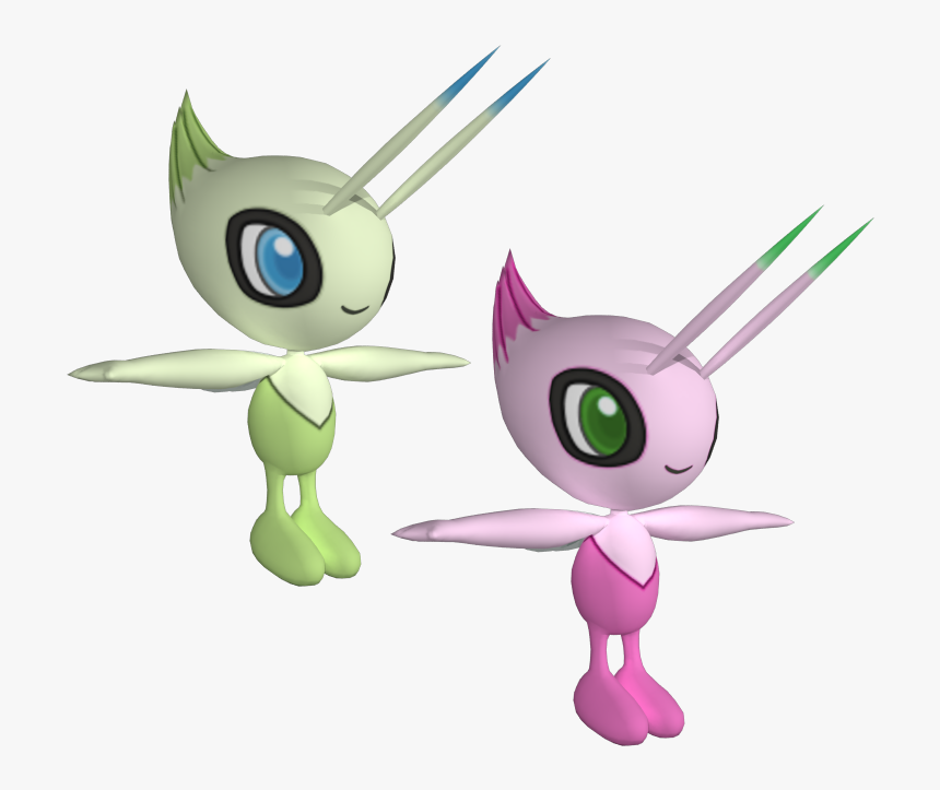 Download Zip Archive - Celebi 3d Model, HD Png Download