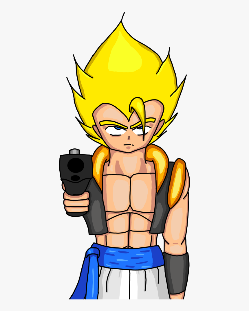 Gogeta Steadily Approaches The Fighterz Stage, HD Png Download