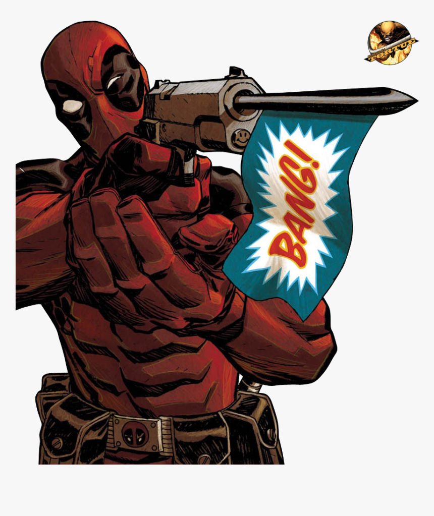 Deadpool Marvel Comics , Png Download - Deadpool Bang, Transparent Png