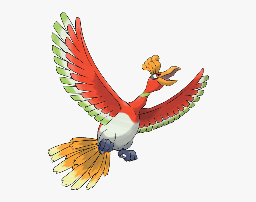 Ho Oh Pokemon, HD Png Download