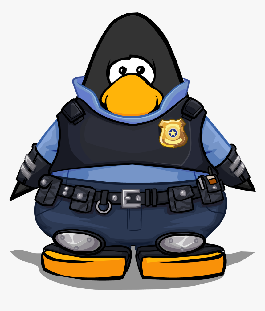 Judy Hopps Costume On A Player Card - Club Penguin Detective, HD Png Download