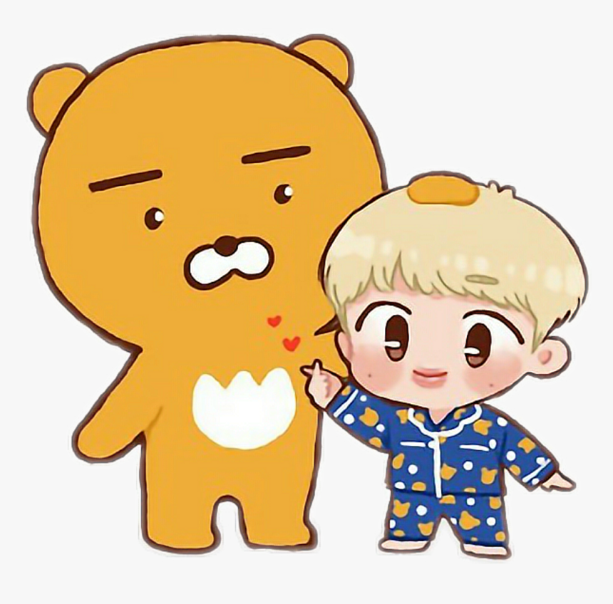 Ryan Y Rap Monster Clipart , Png Download - Bts Chibis Rap Monster, Transparent Png