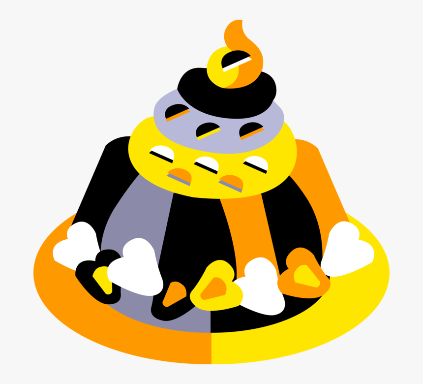 Vector Illustration Of Fruit Gelatin Jello Or Jell-o, HD Png Download