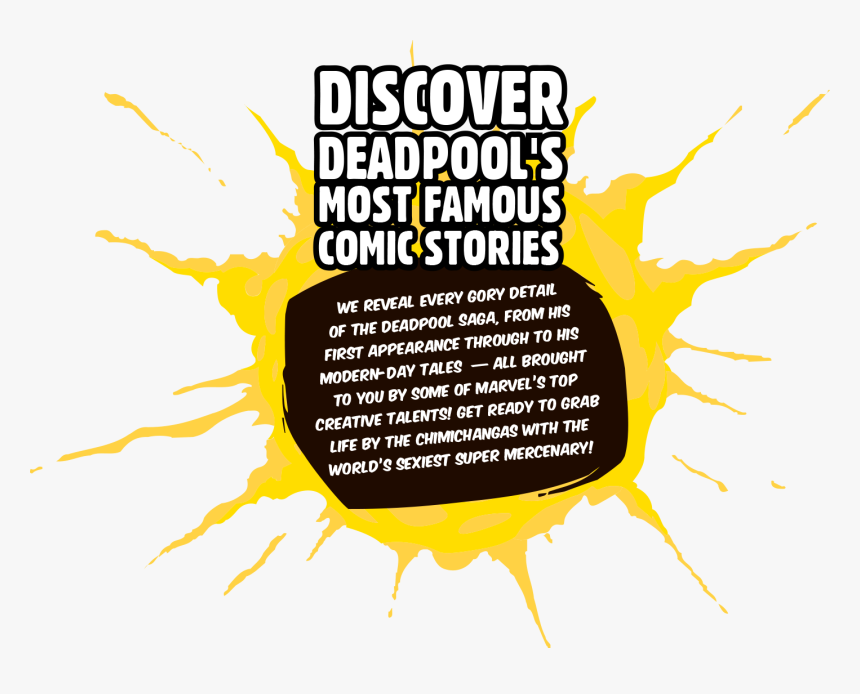 Discover Deadpool S Most Famous Comic Stories - Poster, HD Png Download