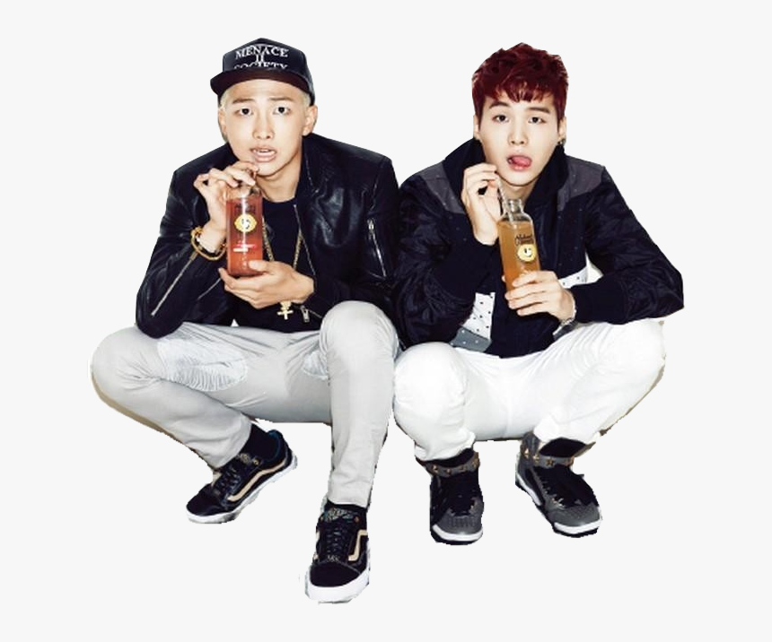 Bts Suga And Rap Monster Png By Abagil Clipart - Rap Monster And Suga, Transparent Png
