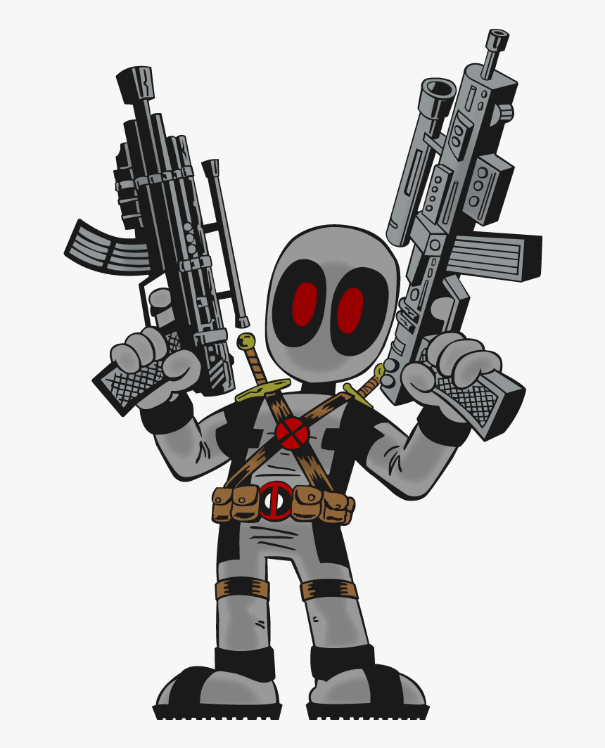 Whats That Comic With The Red Team, The Yellows, And - Deadpool X Force Cartoon, HD Png Download