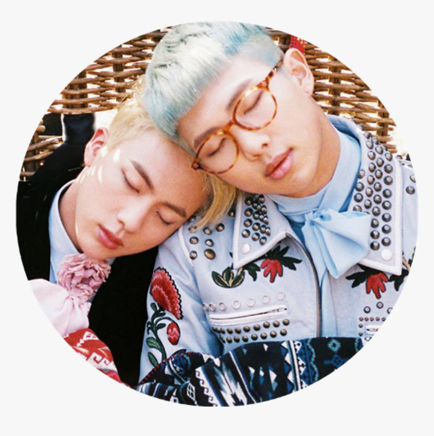 Jin Va Rap Monster So Cute , Png Download - Jin Y Rap Monster, Transparent Png